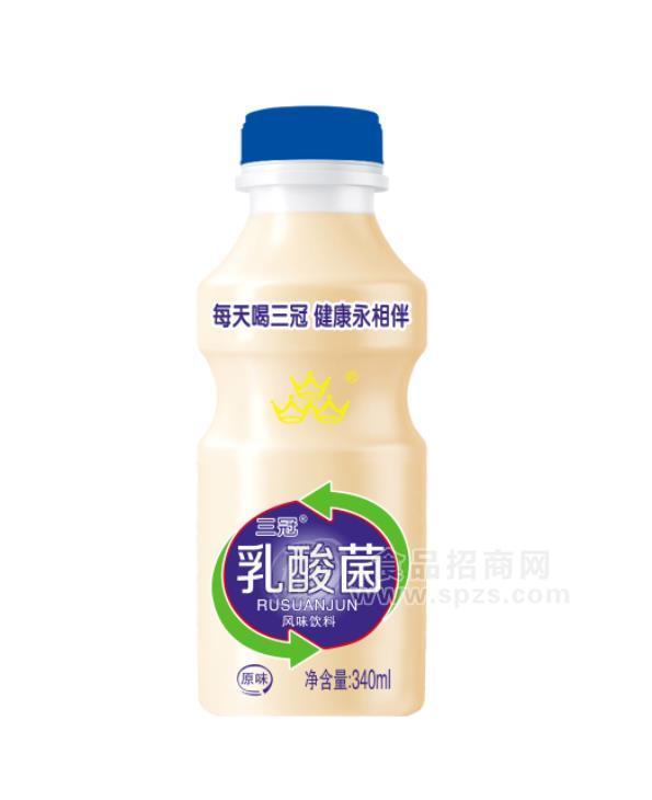 三冠原味乳酸菌饮料