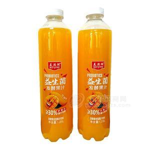 美滋湖芒果益生菌發(fā)酵果汁飲料1.25L