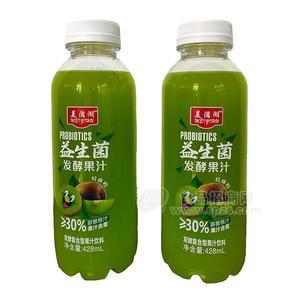 美滋湖獼猴桃益生菌發(fā)酵果汁飲料428ml