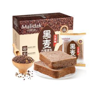 玛呖德黑麦全麦代餐粗粮食代吐司1000g/22包 500g/11包整箱装招商 代餐面包