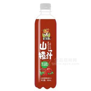幸运儿山楂汁益生菌发酵复合果汁饮料480ml