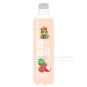 幸運(yùn)兒荔枝汁益生菌發(fā)酵復(fù)合果汁飲料480ml