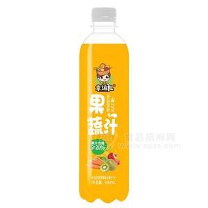 幸运儿果蔬汁益生菌发酵复合果汁饮料480ml