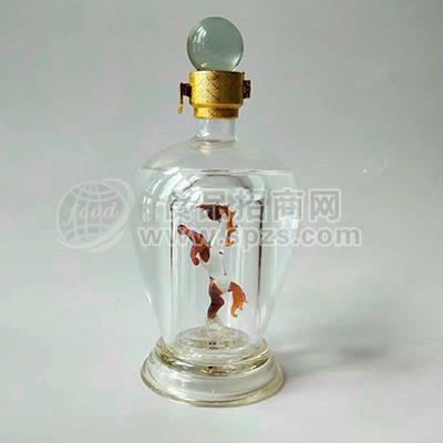 创意异形酒瓶定制异形玻璃白酒瓶厂家