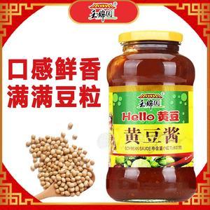 玉錦園黃豆醬調(diào)味品醬類招商800g