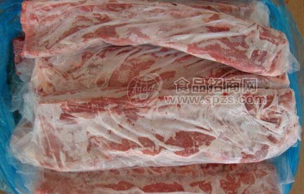 深圳代理经销冷冻五花肉批发，送冰柜