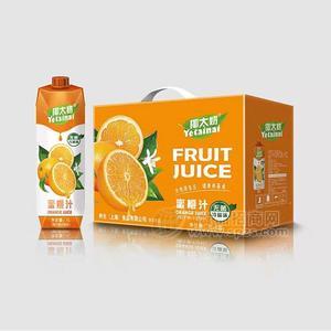 椰太奶蜜橙汁果汁饮料1Lx6盒