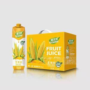 椰太奶玉米汁玉米谷物饮料