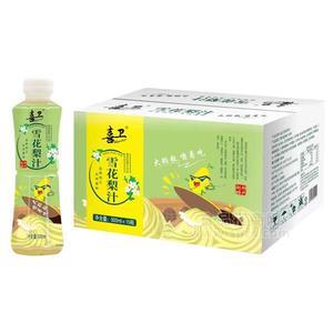 喜衛(wèi)雪花梨汁果汁飲料500mlx15瓶