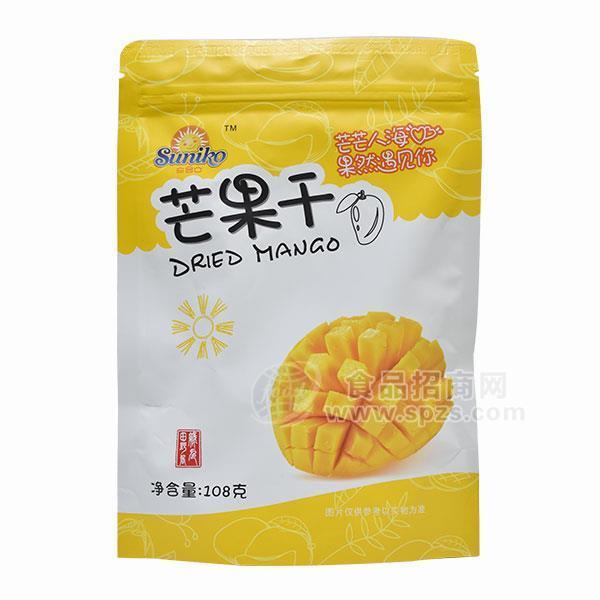 芒果干果脯果干休闲食品108g