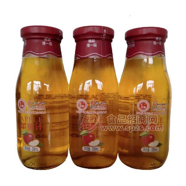 汇之果苹果汁饮料果汁饮料330ml