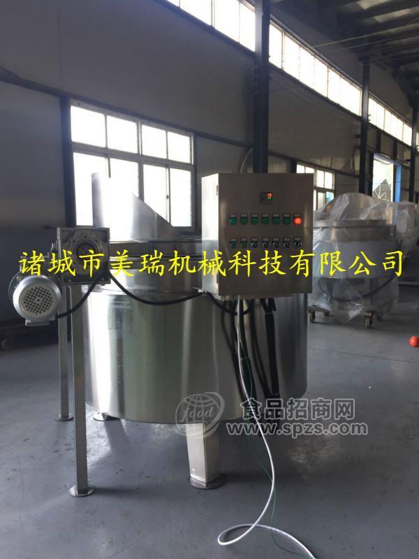 立式电加热夹层锅，大型导热油夹层锅