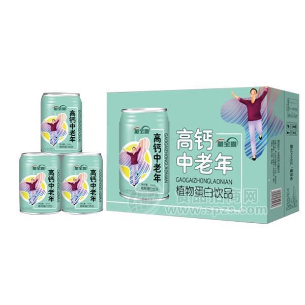 ·加宝露高钙中老年植物蛋白饮品250ml 