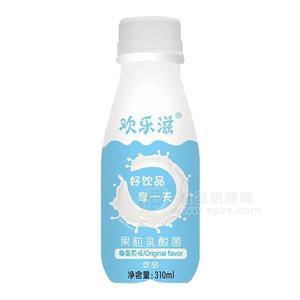 歡樂滋果粒乳酸菌飲品乳飲料椰果原味310ml