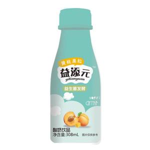 益添元黄桃益生菌 酸奶饮品308ml