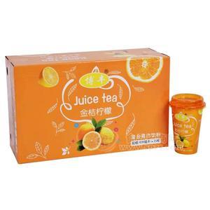 博丰金桔柠檬 复合果汁饮料400mlx15杯