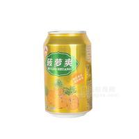菠萝爽 风味饮料308ml易拉罐菠萝啤
