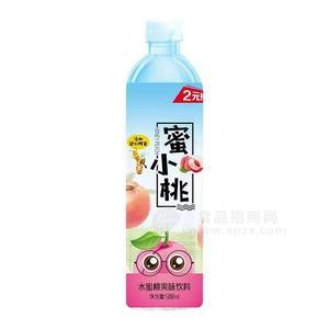 蜜小桃 水蜜桃果味飲料500ml