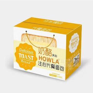 好卫来奶酪夹心注心代餐面包烘焙食品箱装食品礼盒厂家