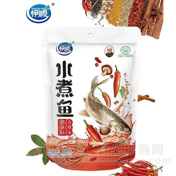 伊顺香辣味 水煮鱼调味料180g