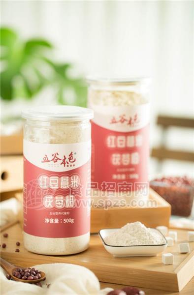 五谷本色 紅豆薏米茯苓粉 500g/罐*24/箱 代餐 飽腹 除濕招商