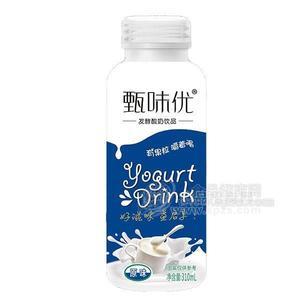 甄味優(yōu) 原味果粒發(fā)酵酸奶飲品310ml