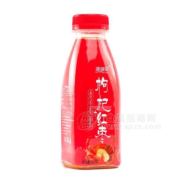 珊瑚泉紅棗飲料 枸杞+紅棗果汁飲料招商350ml