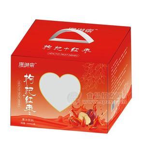 珊瑚泉 红枣饮料 枸杞饮料 枸杞+红枣果汁饮料 招商 箱装饮料350mlx12瓶