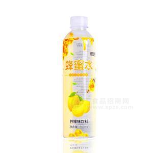 珊瑚泉 蜂蜜水飲品 果味水檸檬味飲料果味飲料500ml