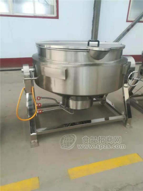 电加热夹层锅 300L 400L 500L 600L 800L蒸汽夹层锅卤煮锅厂家