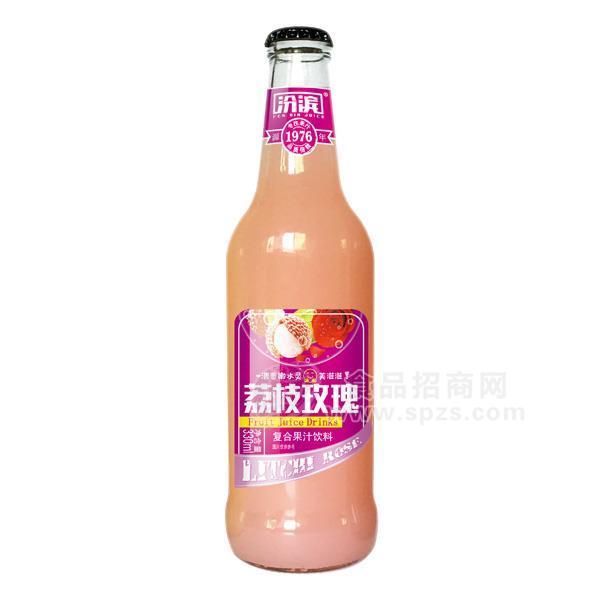 ·汾滨荔枝玫瑰复合果汁饮料330ml 