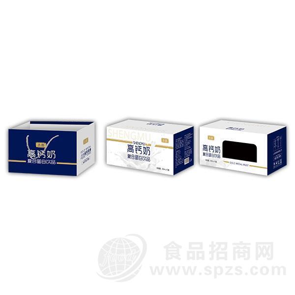 圣慕高钙奶复合蛋白饮品箱装250mlx12盒