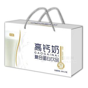 圣慕高钙奶复合蛋白饮品礼盒装招商250mlx12盒