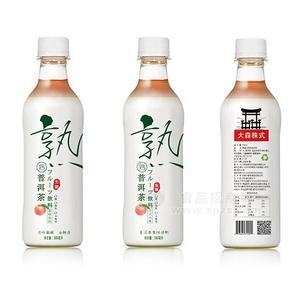 熟普洱茶飲料無糖果味飲料500ml