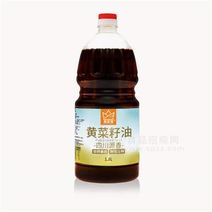 美家餐黃菜籽油1.8L四川農(nóng)家菜籽油非轉(zhuǎn)基因食用油小瓶物理壓榨清油