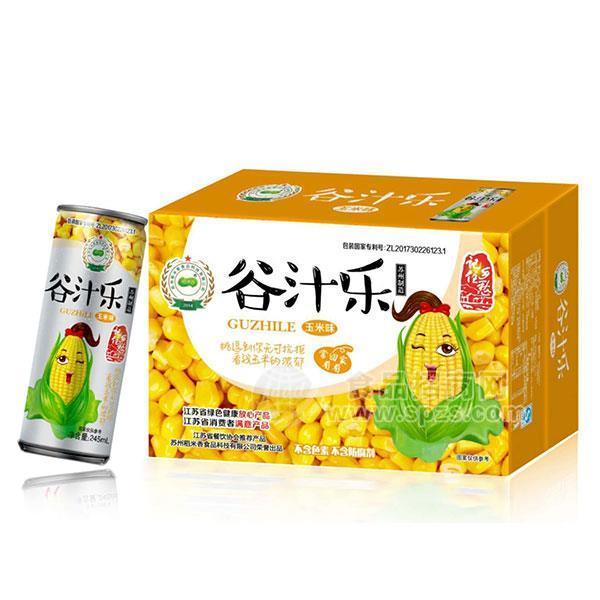 谷汁樂玉米味植物飲料箱裝245ml