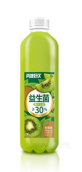 英雄好漢益生菌獼猴桃果汁飲料