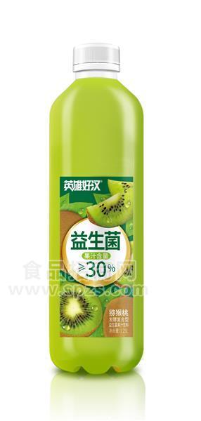 英雄好漢益生菌獼猴桃果汁飲料