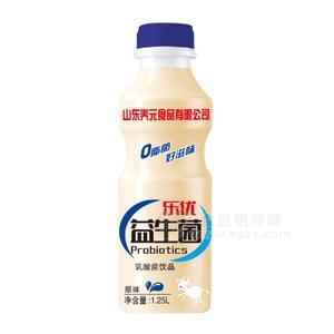 乐优益生菌饮品1.25L