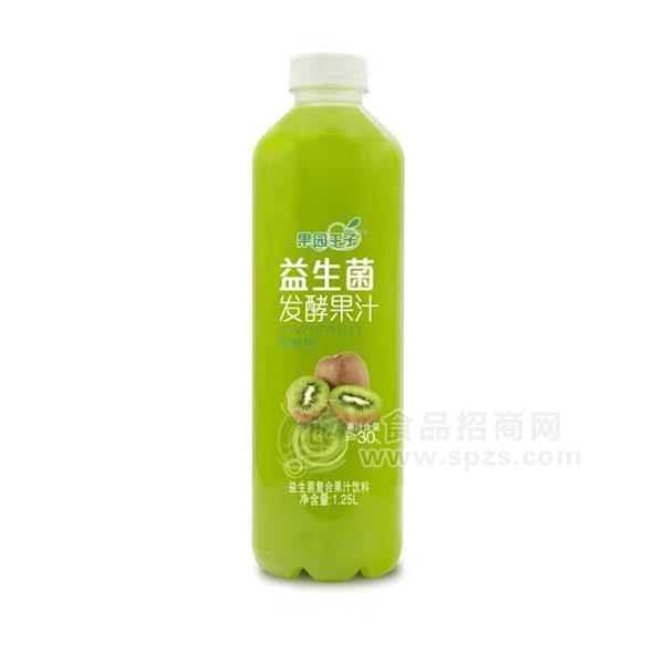 果园王子猕猴桃味益生菌发酵复合果汁饮料1.25L