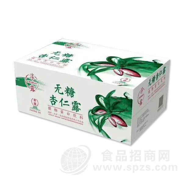 ·淳露无糖杏仁露植物蛋白饮料招商 