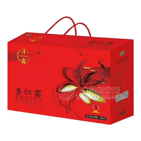 ·淳露杏仁露植物蛋白饮料 招商 