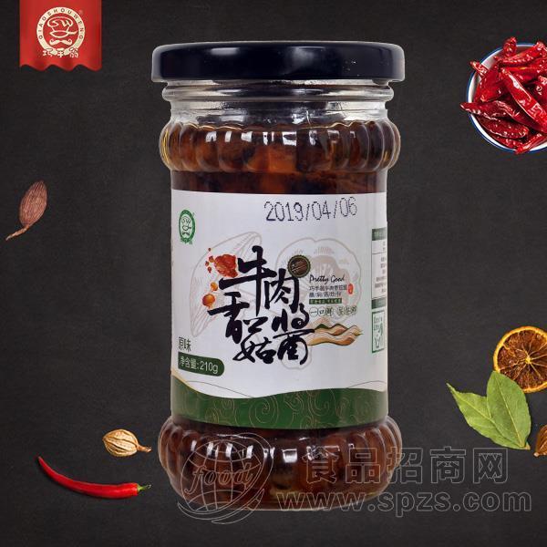 巧手翁 原味牛肉香菇酱