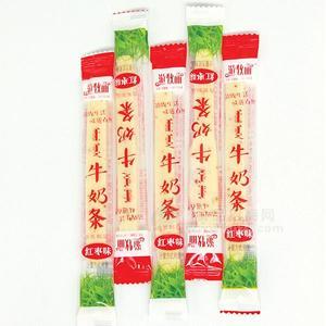 游牧曲含乳制品紅棗味牛奶條獨(dú)立包招商