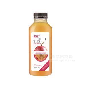 渺配百香果汁益生菌发酵果汁饮料410ml