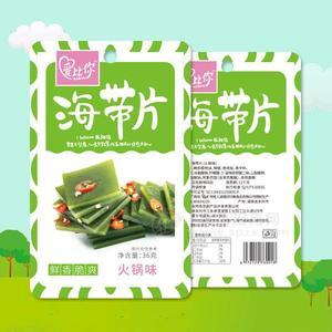 爱比你海带片 鲜香脆爽火锅味酱腌菜休闲食品36g