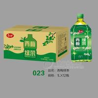 喜太郎青梅綠茶果味飲料1Lx12瓶