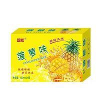 蓝炫菠萝味果味饮料招商箱装320mlx24罐