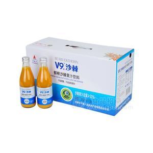 內(nèi)蒙古宇航人 V9鮮榨沙棘果汁飲料-300ml*10瓶/提 招商