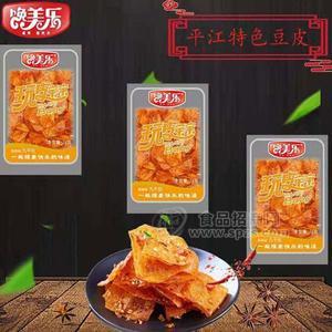 饞美樂(lè) 香辣味豆皮 辣條 零食休閑食品26g